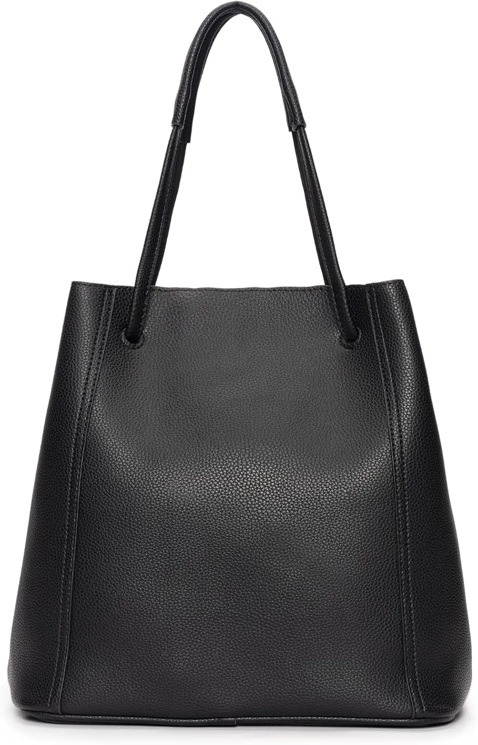 Tote Bag for Women Large Shoulder Bag Work Casual Handbags 2025 with Adjustable Strap 2PCS