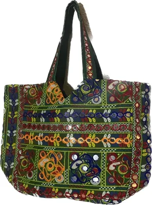 Tote Bag/Embroidered Shoulder Bag