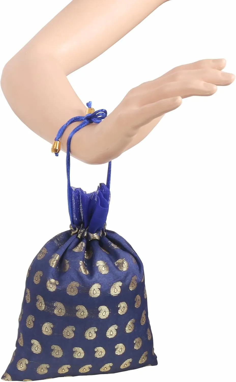 Touchstone Drawstring Bags Traditional Indian Handcrafted Fabric Perfect for Gifts Jewelry Weddings Pouches Purses Potli