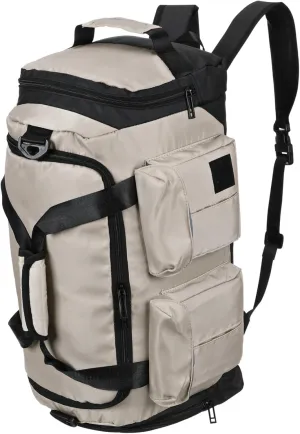 Travel Bag for Men and Women Large Capacity Gym Sports Duffle Bag with Dry and Wet Separation Stylish Design Comfortable Padded Strap for Weekend Trips and Airplane