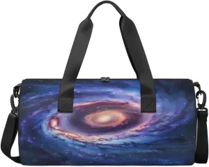 Travel Duffel Bag Nebula Universe Sports Gym Bag for Womens Mens, Waterproof Weekend Overnight Bag Lightweight Carry on Bag for Airplanes Yoga Dance Beach Swim Hospital Holdalls,A-315