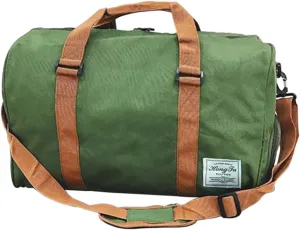 Travel Duffel Bags for Women/Men Sport Duffel Bag Large Gym Tote Bag Weekend Shoulder Bag Overnight Bag Hospital Bag Carry On Luggage with Shoe Compartment for Sport Gym Travel Green