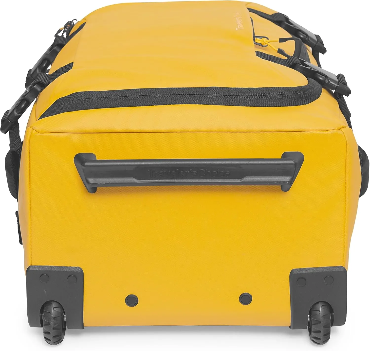 Traveler's Choice Wheeled Duffel, Yellow, Carry-On 21-Inch