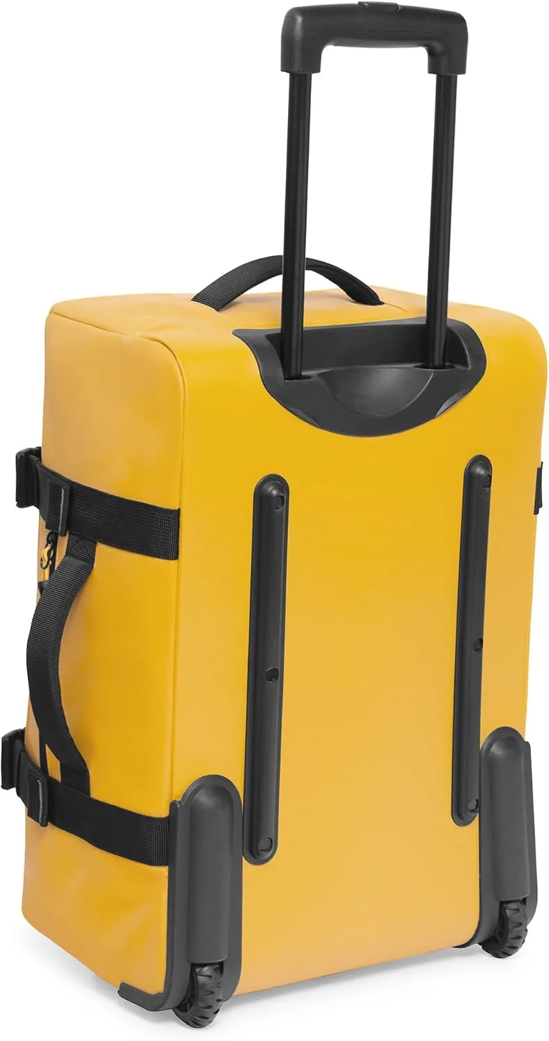 Traveler's Choice Wheeled Duffel, Yellow, Carry-On 21-Inch