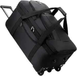 Traveler's Wheeled Adventure Bag for Outdoor Exploration