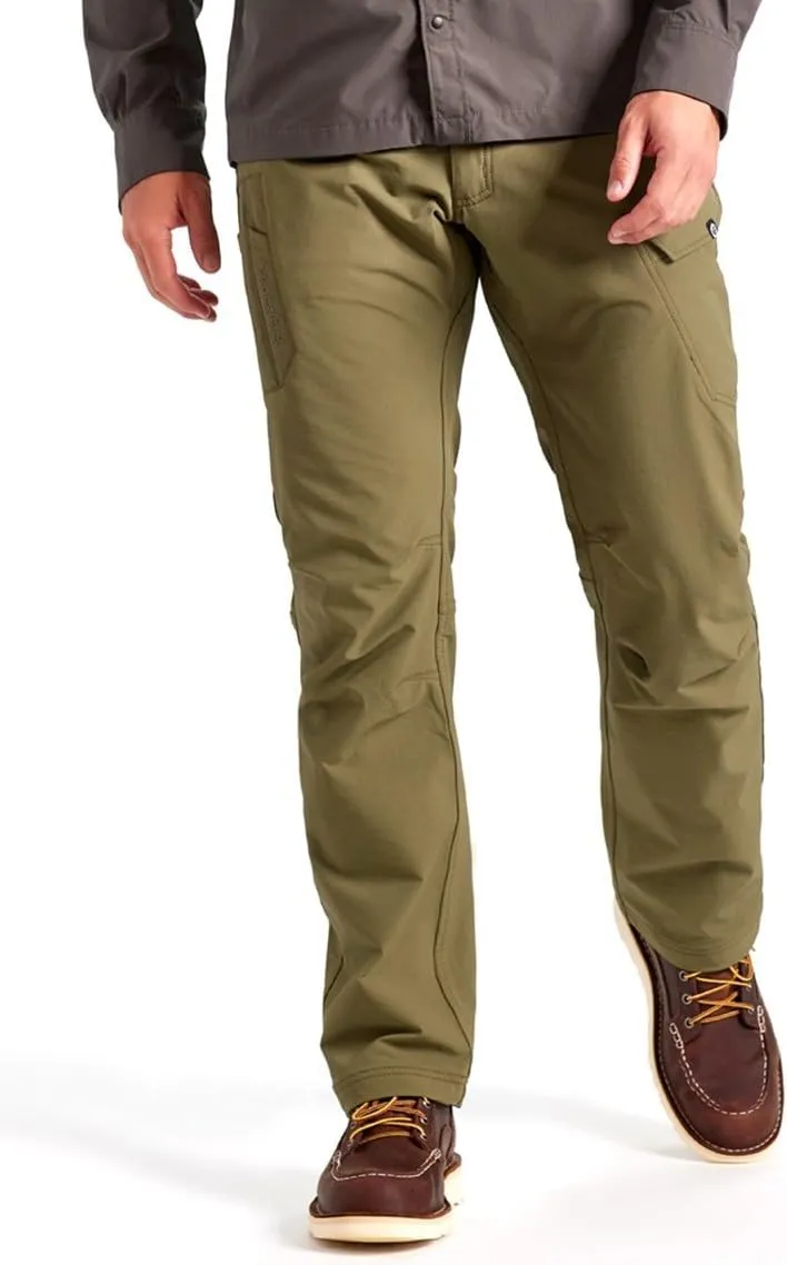TRUEWERK Men’s Work Pants - T1 WerkPants Relaxed Fit, Lightweight, Moisture Wicking, Tactical Cargo Pants with 4-Way Stretch