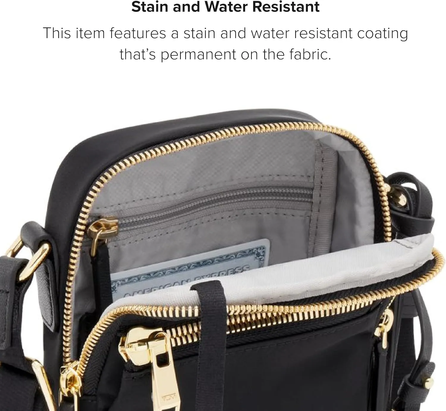 TUMI - Voyageur Persia Crossbody - Nylon Crossbody Travel Shoulder Bag for Women & Men - Stain- & Water-Resistant Fabric