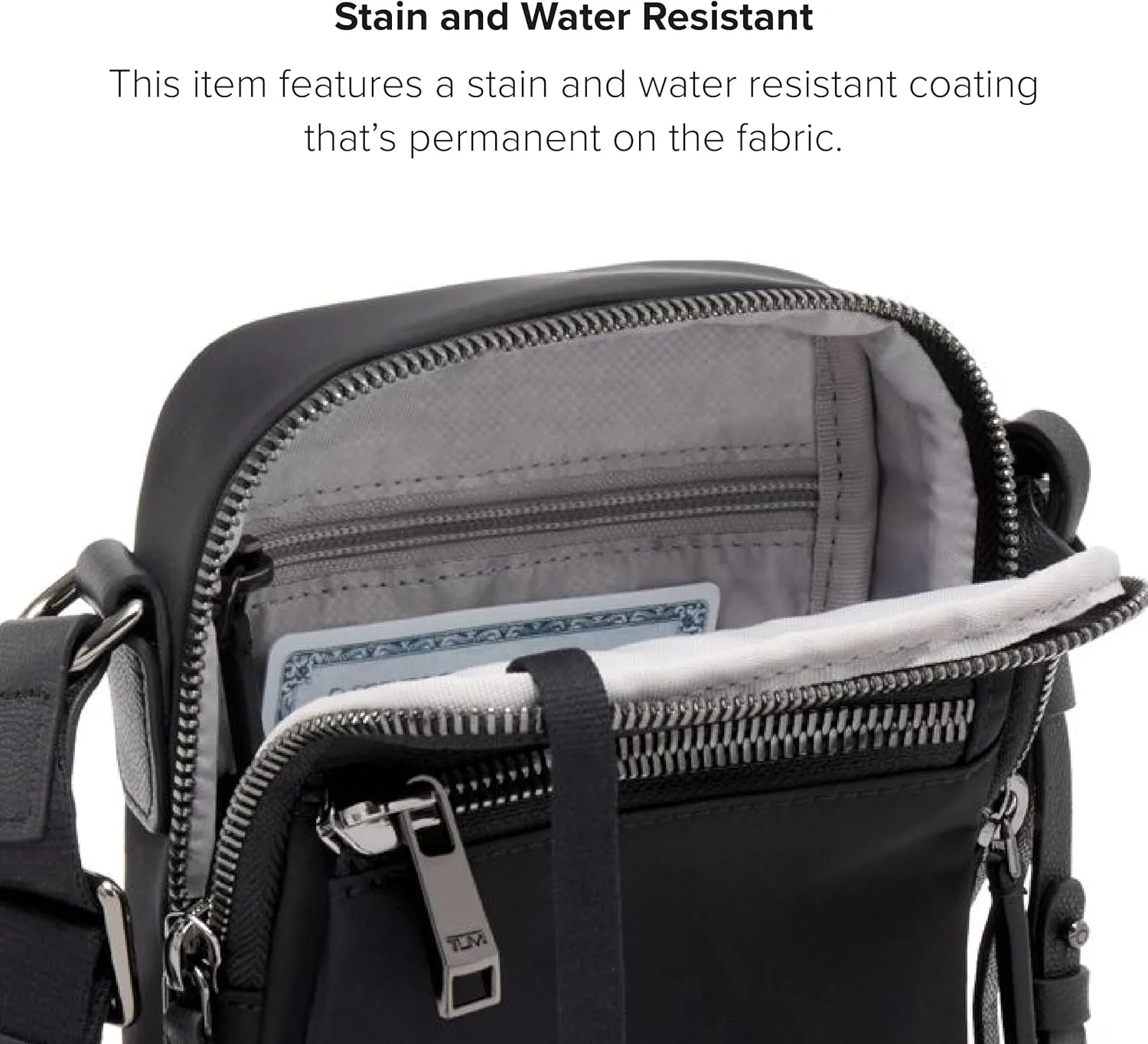 TUMI - Voyageur Persia Crossbody - Nylon Crossbody Travel Shoulder Bag for Women & Men - Stain- & Water-Resistant Fabric
