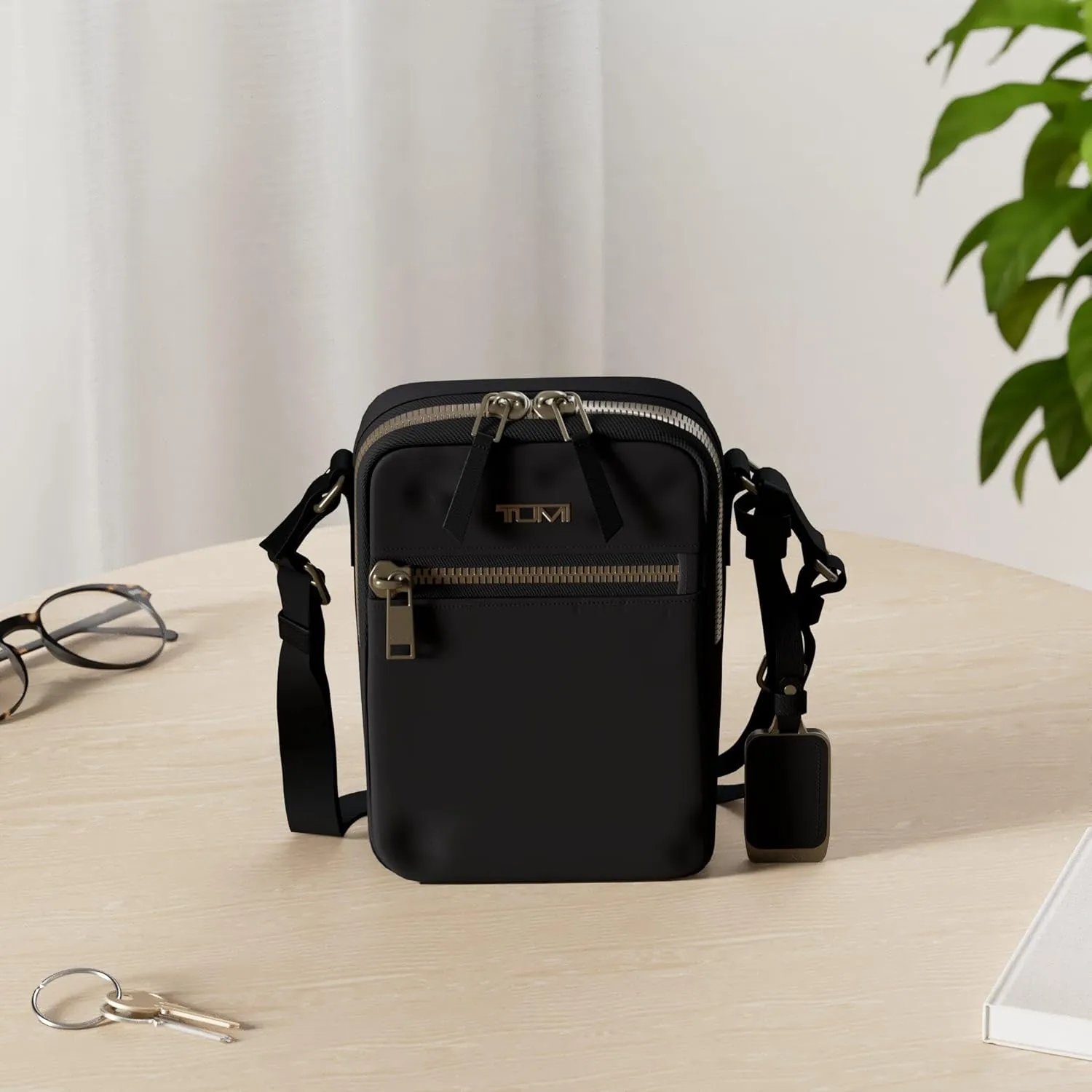 TUMI - Voyageur Persia Crossbody - Nylon Crossbody Travel Shoulder Bag for Women & Men - Stain- & Water-Resistant Fabric