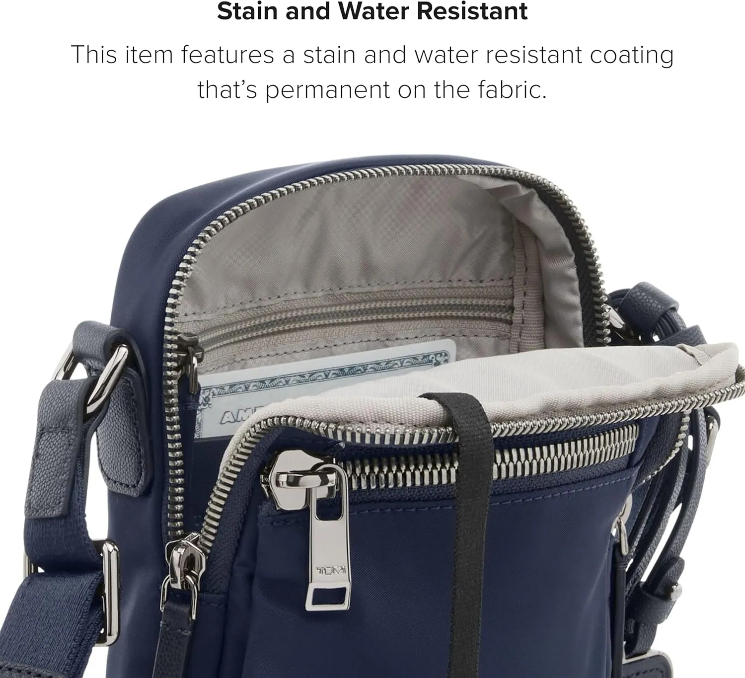 TUMI - Voyageur Persia Crossbody - Nylon Crossbody Travel Shoulder Bag for Women & Men - Stain- & Water-Resistant Fabric