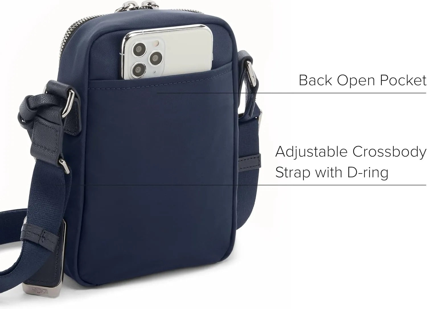 TUMI - Voyageur Persia Crossbody - Nylon Crossbody Travel Shoulder Bag for Women & Men - Stain- & Water-Resistant Fabric