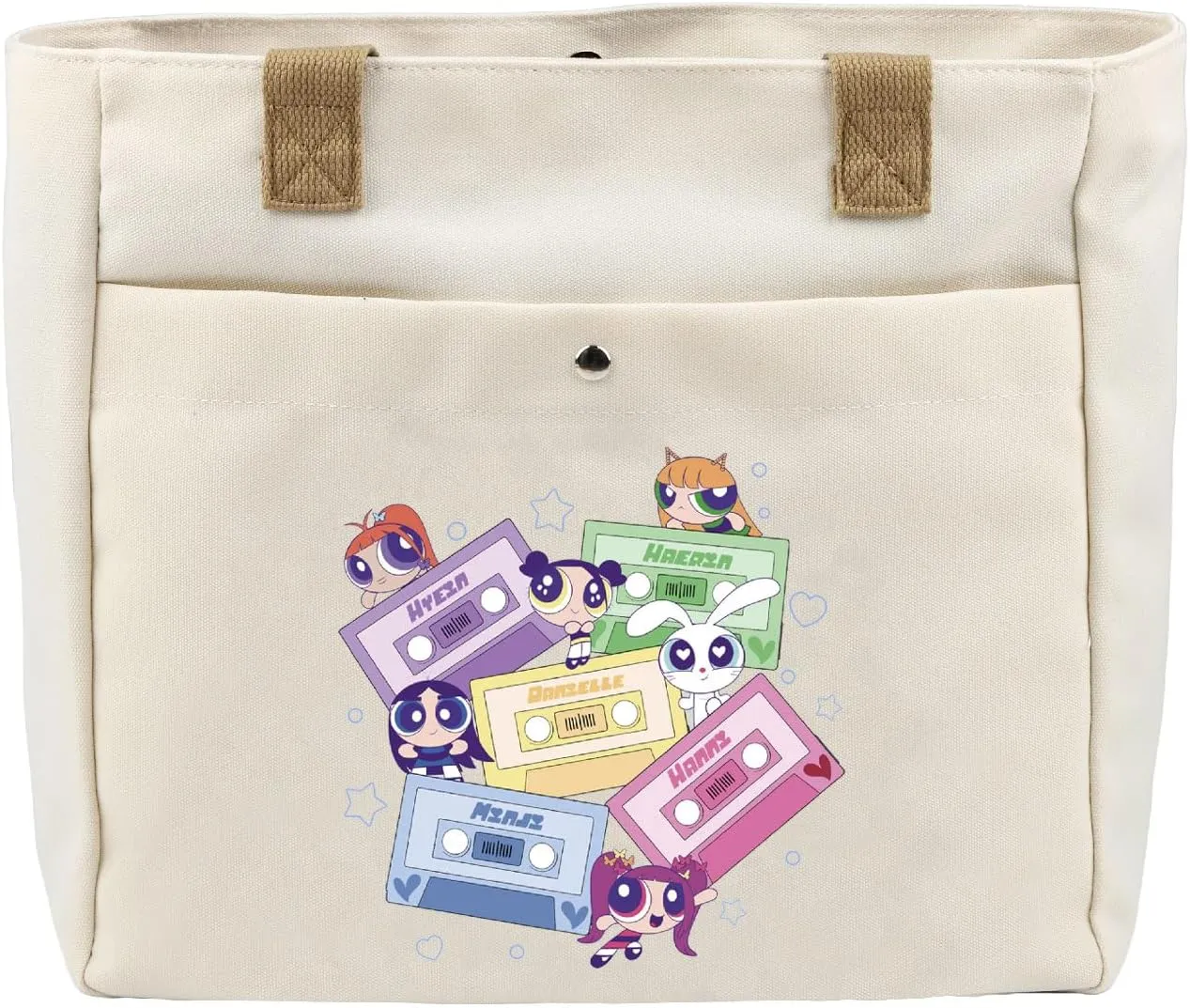 UJIMS Kpop Merchandise Singer Album Fan Tour Concert Shoulder Tote bag Song Lyric Gift Music Kpop Lover Gift