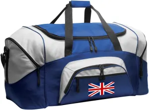 UK Flag Suitcase Duffel Bag Large England British Flag Duffle