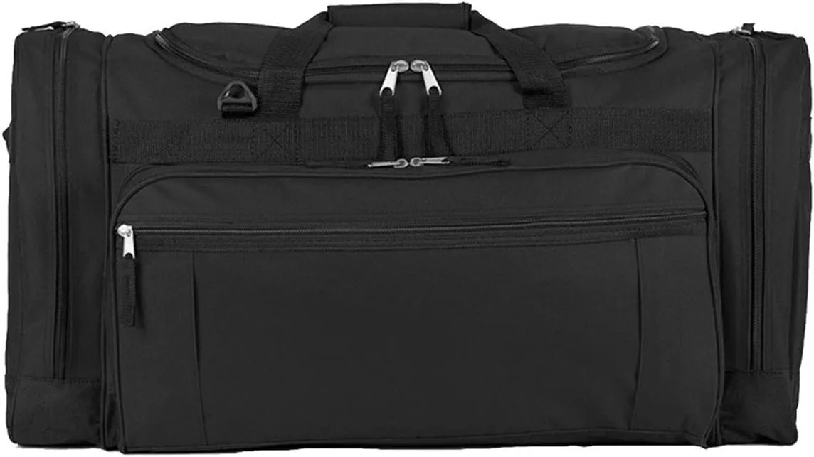 Ultra Club U3906 Large Duffel Bag - One - Black