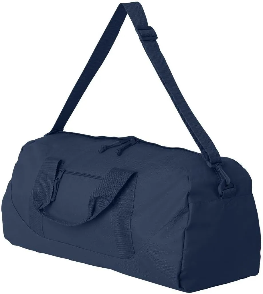 UltraClub Large Square Duffel Bag - Navy