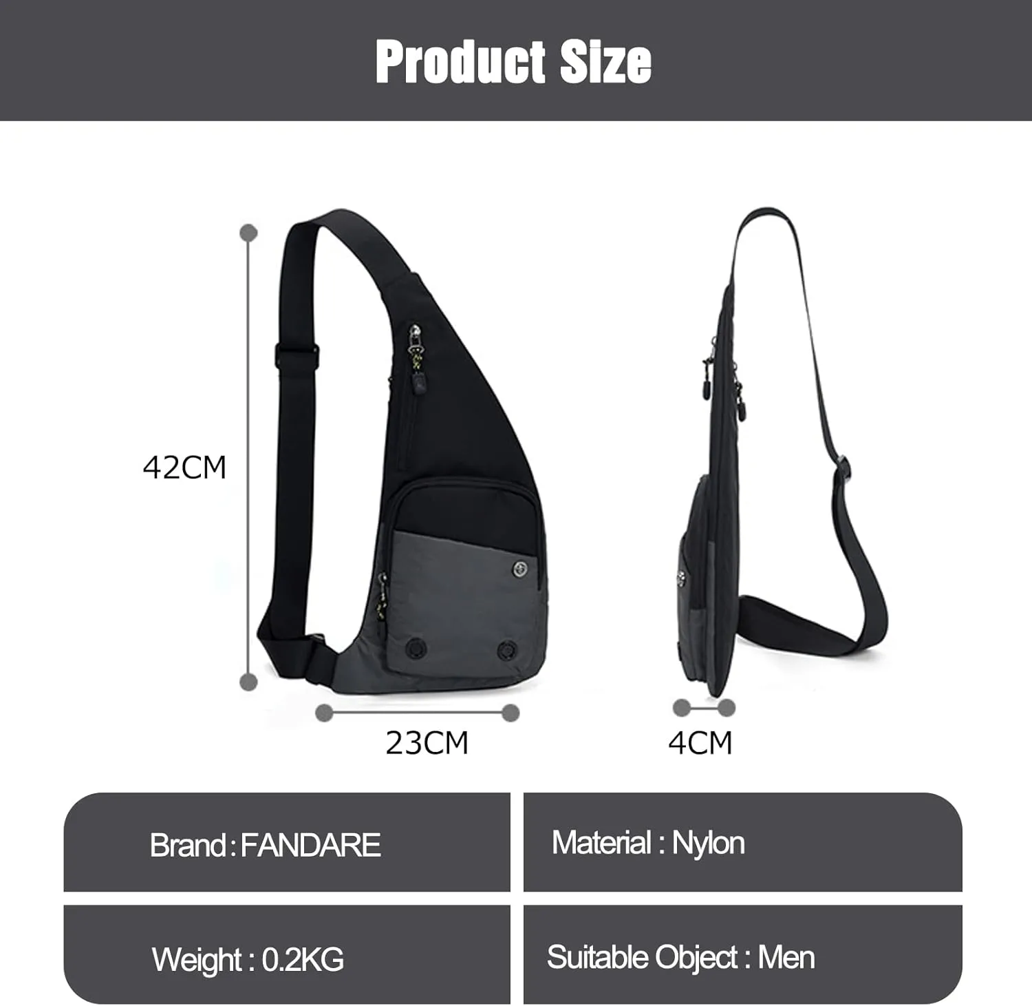 Ultralight Sling Bags Outdoor Hiking Daypacks Chest Shoulder Bag Men Crossbody Bags Women Waist Bag Cover Pack Rucksack for Travel Hiking Bicycle Sport Gym Daypacks Small DaypacksBlack B