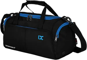 Unisex Wet and Dry Separation Gym Tote Bag with Shoes Compartment,Crossbody Drum Bag for Yoga/Sports/Weekend Getaway.