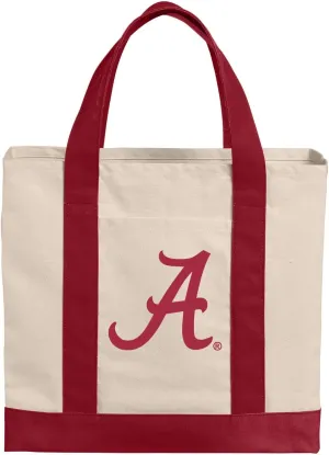 University of Alabama Tote Bag Canvas Official Crimson Tide Tote Bags