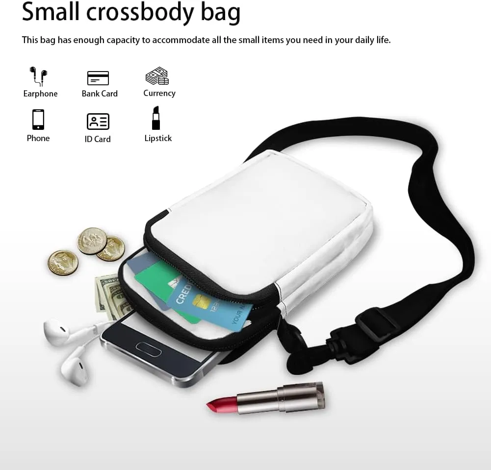 Uourmeti Women's Crossbody Handbag Small Cell Phone Bag for Women Shoulder Purse