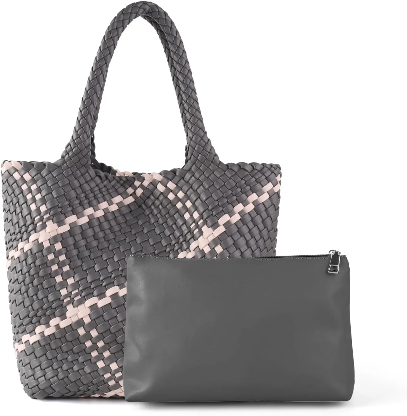 Vegan Leather Tote Bag For Women, Handmade Large Hobo Bag,Casual Shoulder Bag,Travel Underarm Purse Commuter Handbag