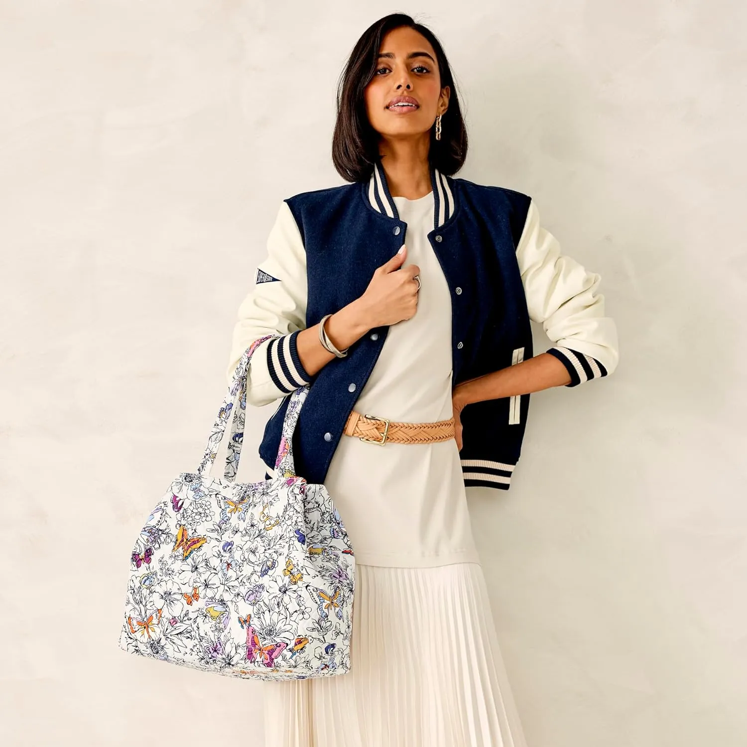 Vera Bradley Premium Cotton Hathaway Tote