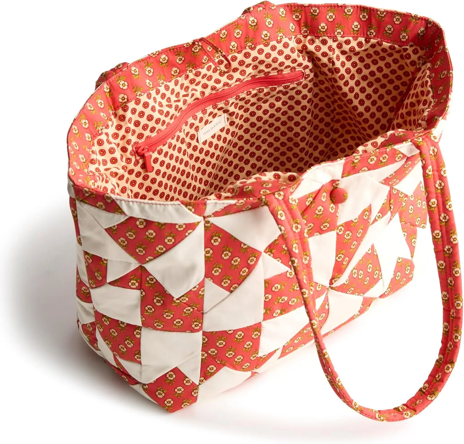 Vera Bradley Premium Cotton Small Hathaway Tote