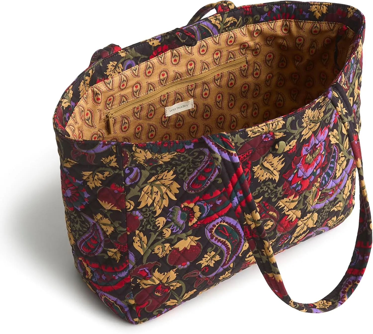 Vera Bradley Premium Cotton Small Hathaway Tote