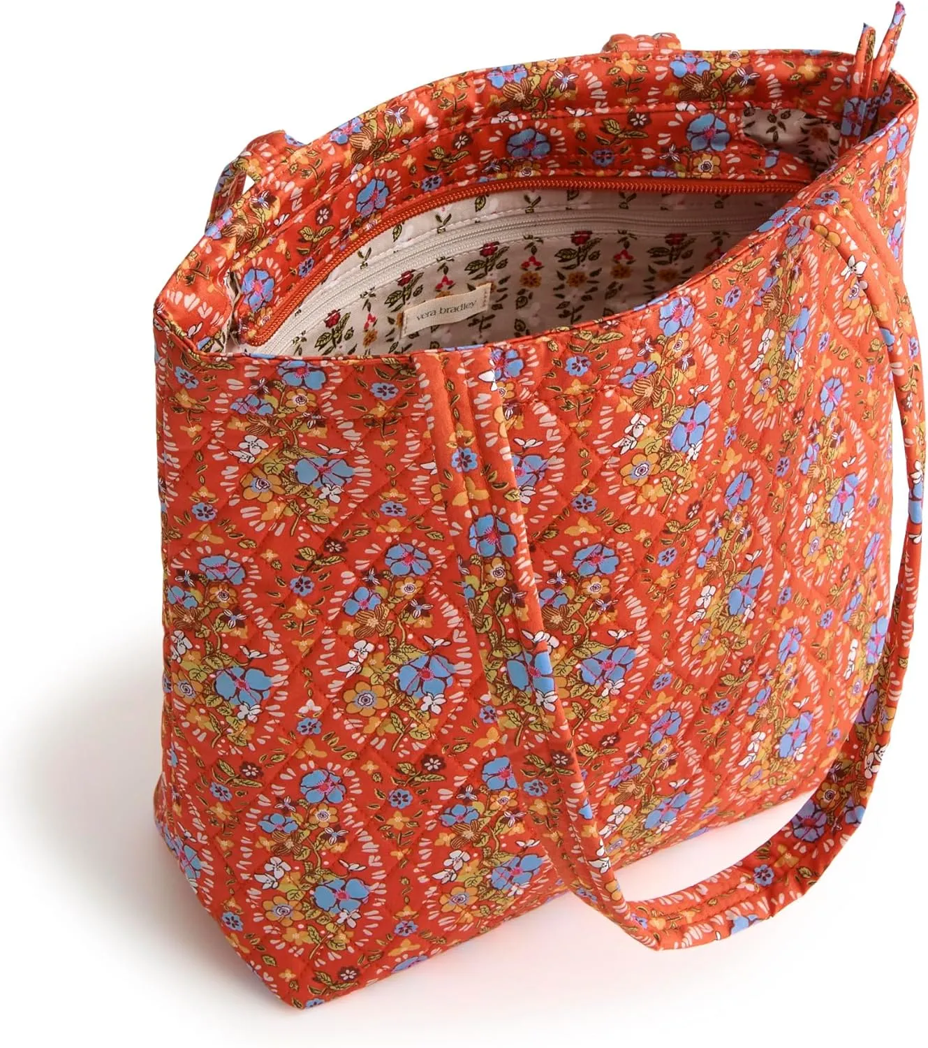 Vera Bradley Premium Cotton Small Original Zip Tote