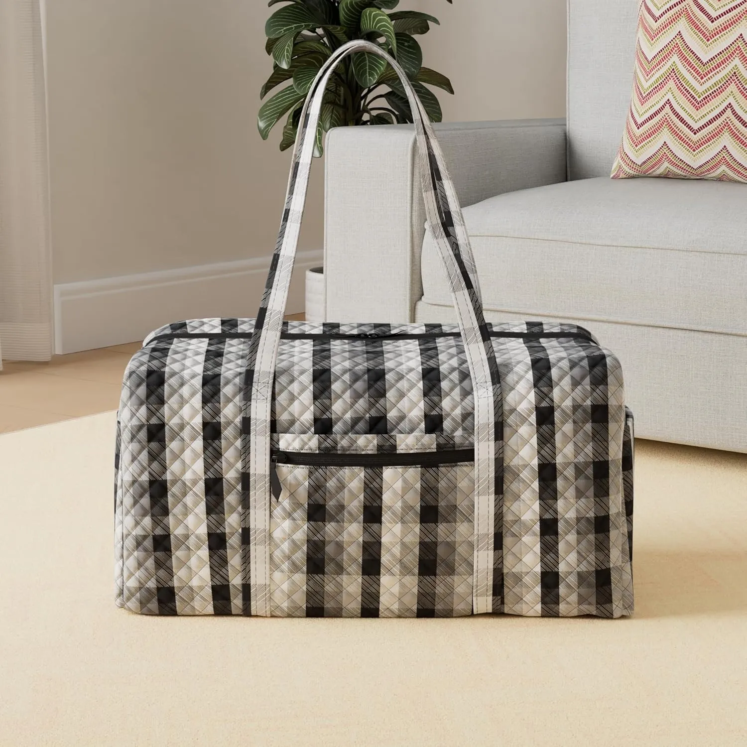 Vera Bradley Women's Cotton Large Travel Duffle Bag