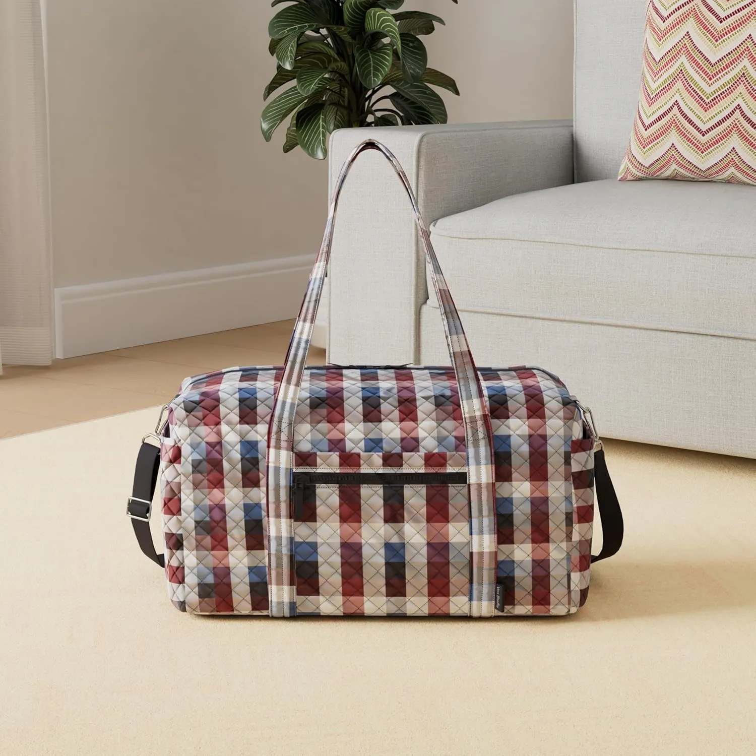 Vera Bradley Women's Cotton Large Travel Duffle Bag