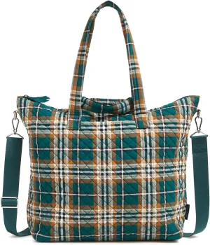 Vera Bradley Women's Cotton Slouchy Tote Bag
