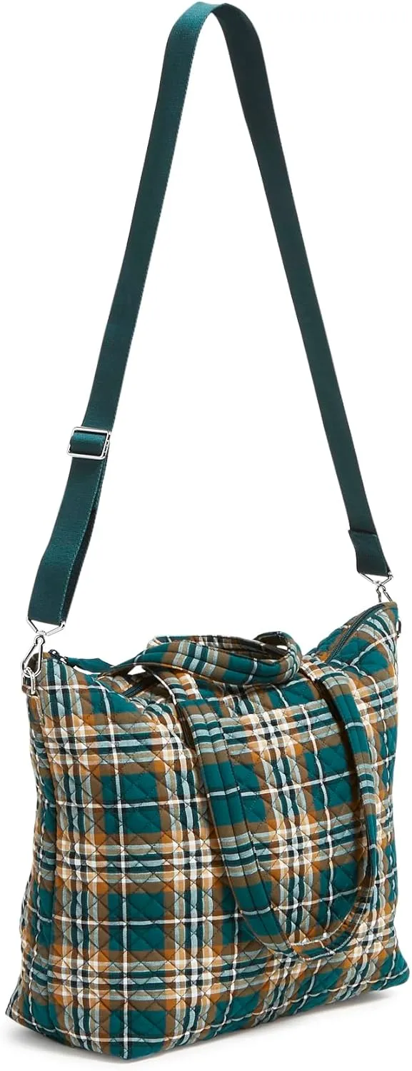 Vera Bradley Women's Cotton Slouchy Tote Bag