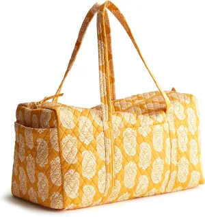 Vera Bradley Women's Premium Cotton Large Original Duffel Travel Bag