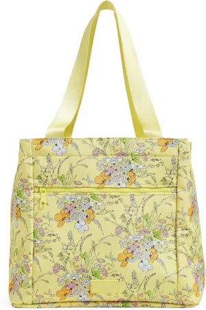 Vera Bradley Women's Recycled Lighten Up Reactive Drawstring Family Tote Bag