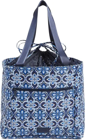 Vera Bradley Women's Recycled Lighten Up Reactive Drawstring Family Tote Bag