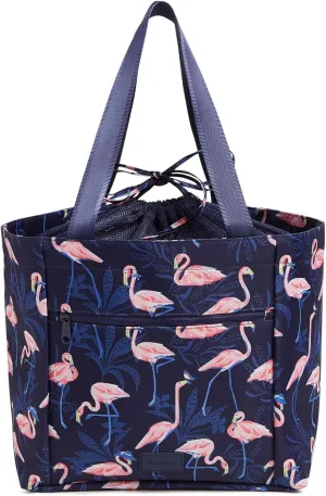 Vera Bradley Women's Recycled Lighten Up Reactive Drawstring Family Tote Bag