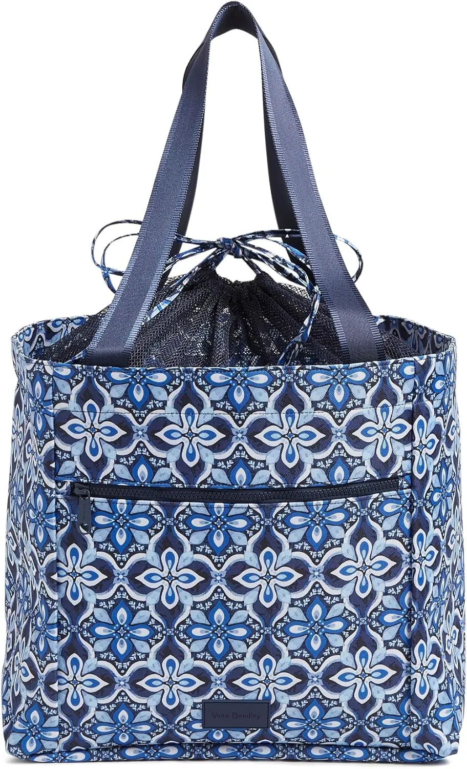 Vera Bradley Women's Recycled Lighten Up Reactive Drawstring Family Tote Bag