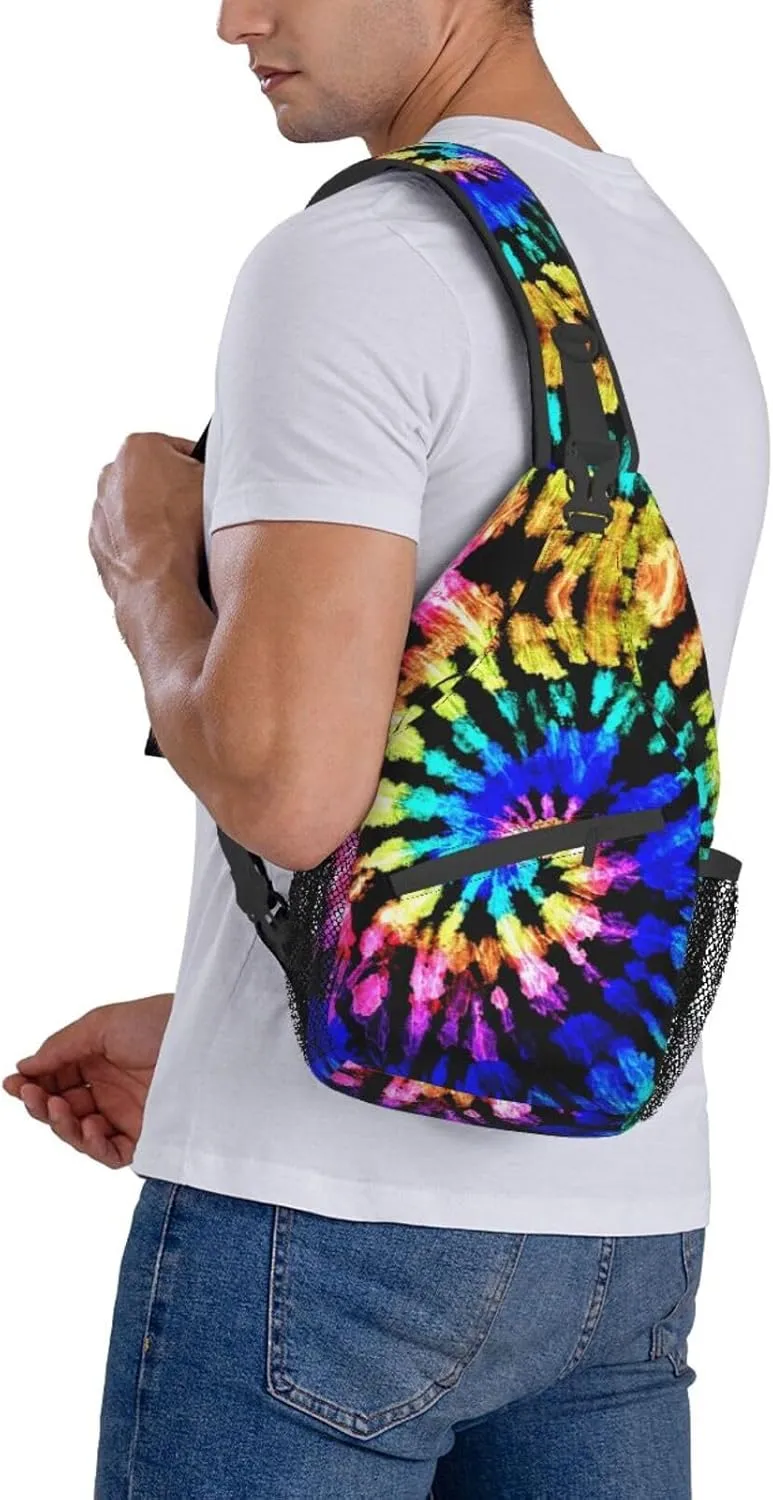 Vintage Elephant Sling Backpack Unisex Crossbody Chest Bag Shoulder Chest Bag For Women Men Hiking Travel