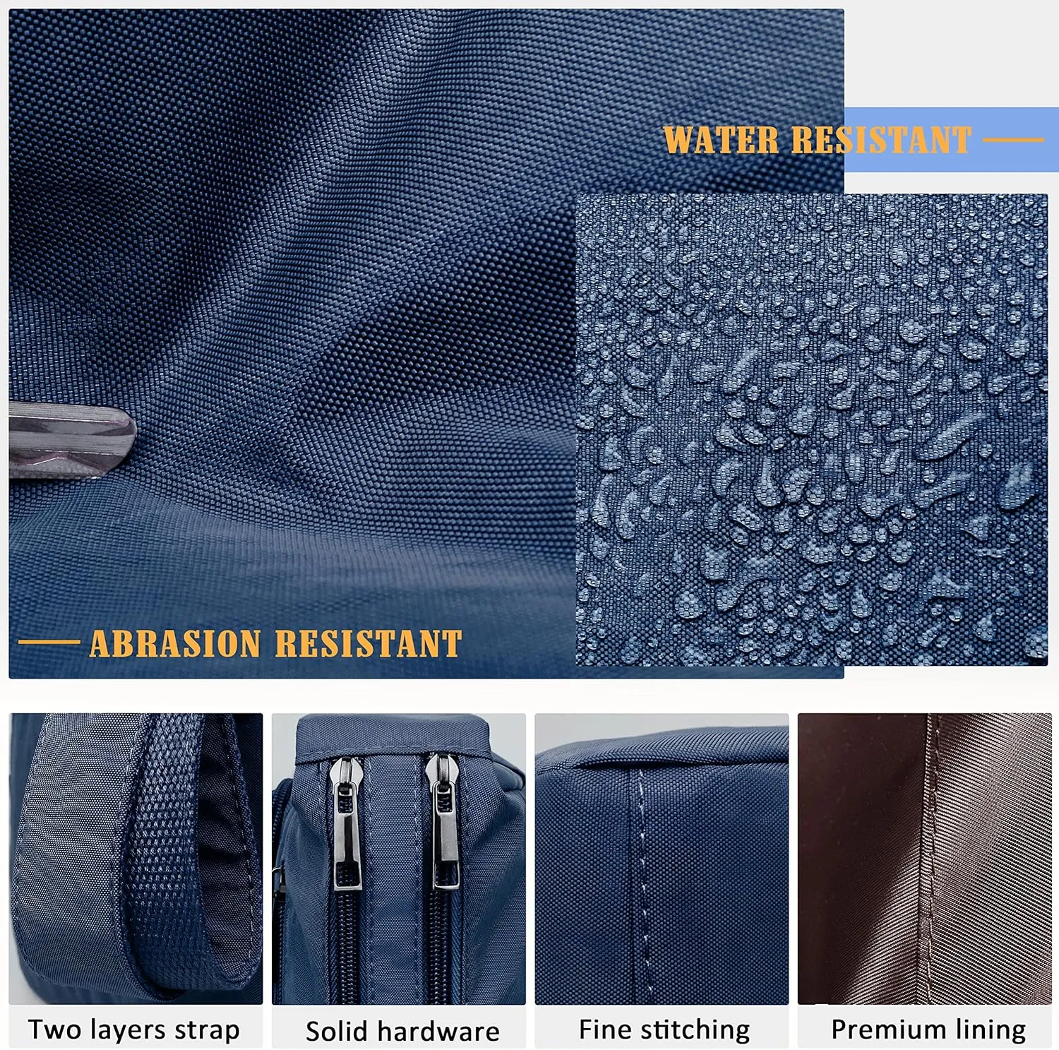 VOLGANIK ROCK RFID Purses for Women Fabric Nylon Multi Pocket Crossbody Bag Ladies Travel Handbag