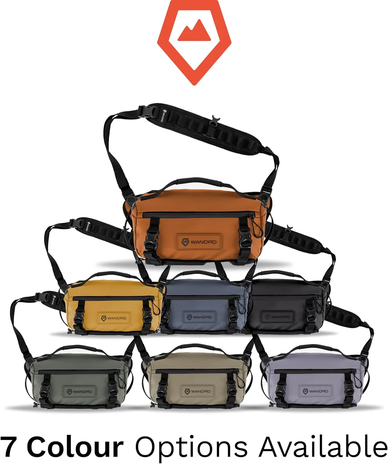 WANDRD Camera Bag - ROGUE Sling Crossbody Camera Case - Made Of Ballistic Nylon Fabric, Works as a Sling Laptop Bag