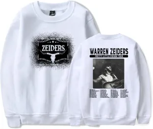 Warren Zeiders Merch 2024 Pretty Little Poison Tour Crewneck Unisex Long Sleeve Pullover Clothing