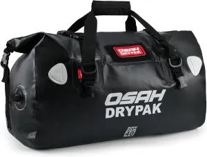 Waterproof Duffel Bag - Motorcycle Dry Bag Tail Bag with Large Storage Space, Waterproof Luggage Duffle Bags with Outer Mesh Zipper Pocket for Camping, Kayaking, Fishing & Traveling