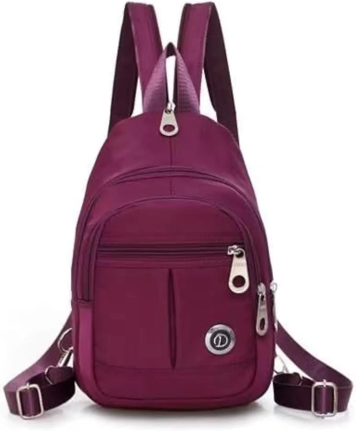 Waterproof Sling Backpack Crossbody Sling Bag for Women Men, Multipurpose Travel Hiking Adjustable Chest Bag Casual Daypack