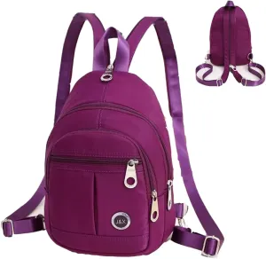 Waterproof Sling Backpack Crossbody Sling Bag for Women Men, Multipurpose Travel Hiking Adjustable Chest Bag Casual Daypack