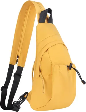 Waterproof Sling Backpack Crossbody Sling Bag for Women Men, Multipurpose Travel Hiking Adjustable Chest Bag Casual Daypack