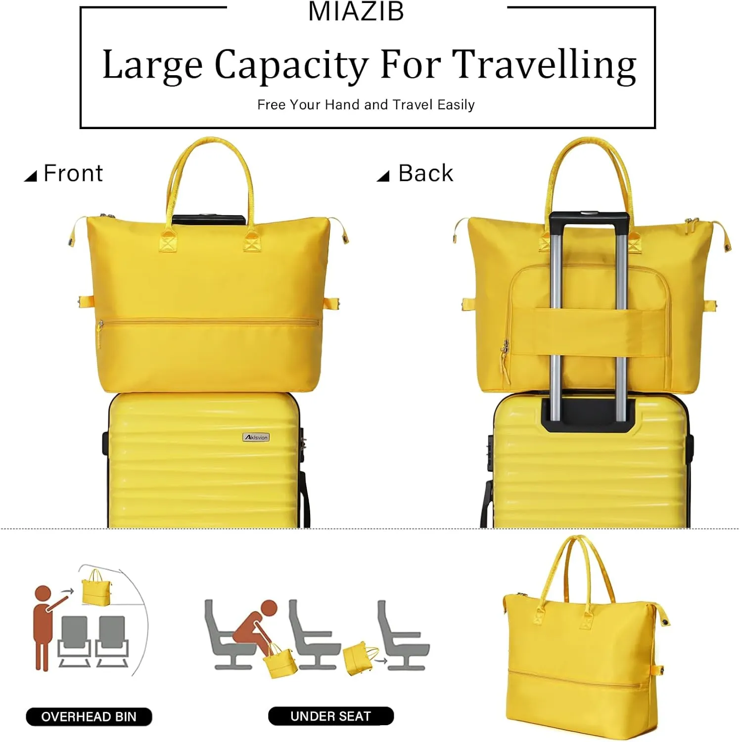 Weekender Travel Bag Gym duffle sports Bag Durable Duffle Bag Sports Bag for Fitness and Business Trips