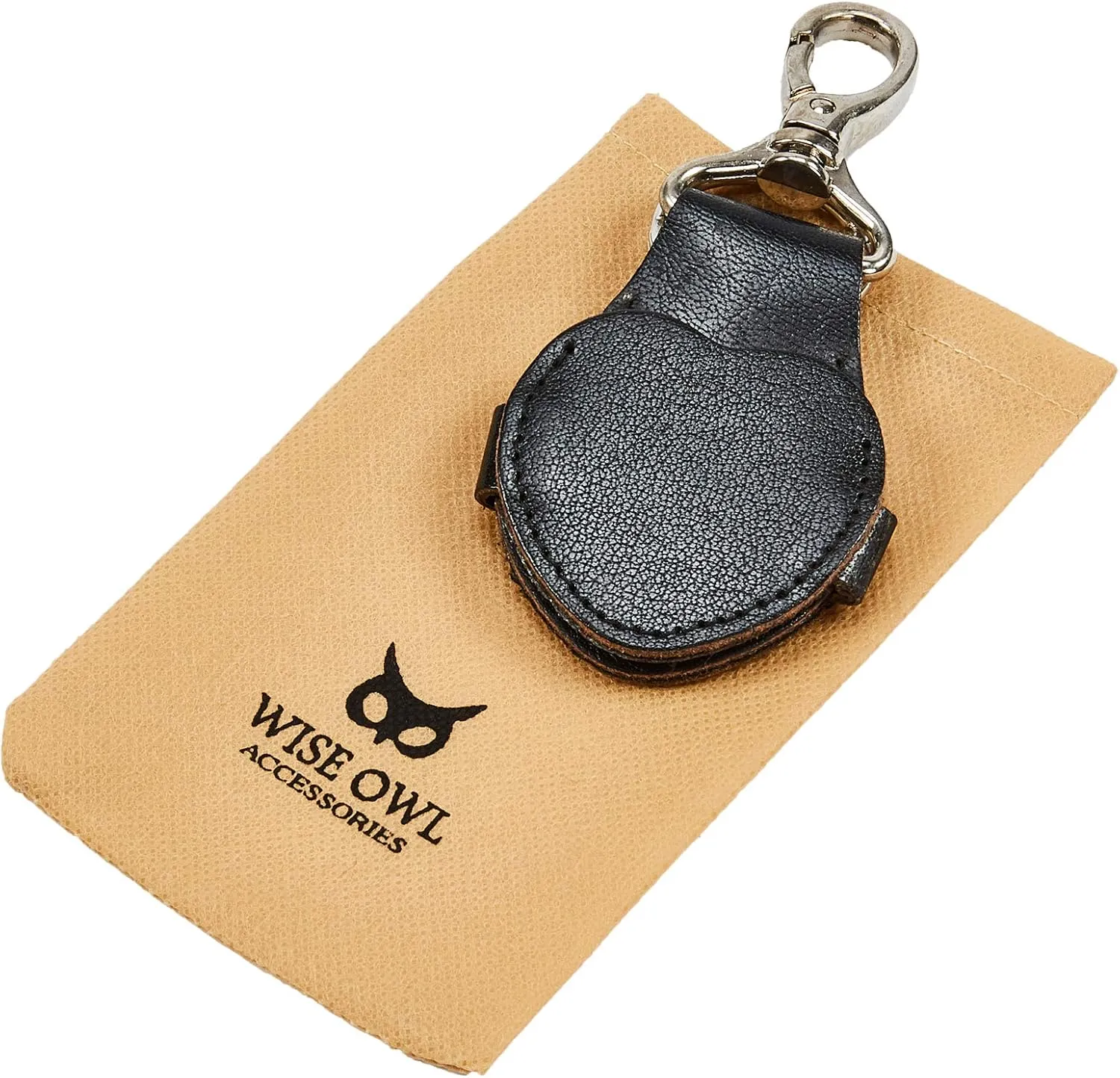 Wise Owl Accessories 3D Leather Keychain Cute Heart Shape Valentine Gift