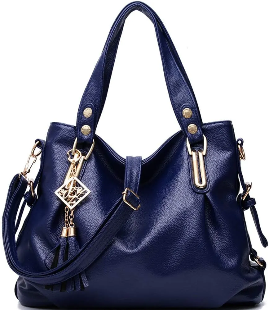 Women Handbag Soft PU Leather Bags Shoulder Bag For Lady Fashion Tote Bag