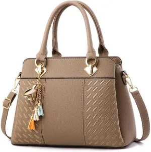 Women Handbags Casual Purse Satchel Soft PU Leather Crossbody Shoulder Bag