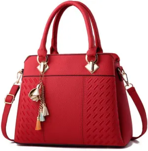 Women Handbags Casual Purse Satchel Soft PU Leather Crossbody Shoulder Bag